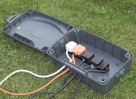 electrical ground in plastic box|outdoor electrical outlet ground mount.